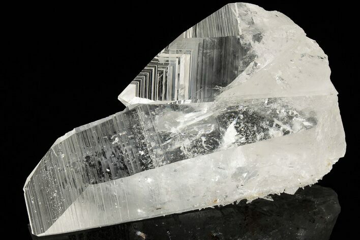 Striated Colombian Quartz Crystal Cluster - Peña Blanca Mine #189742